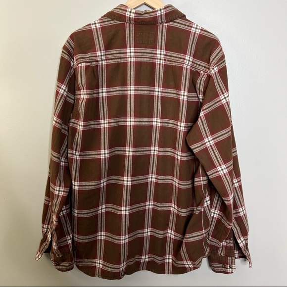 The North Face Mens plaid button up-size xl - Picture 4 of 11